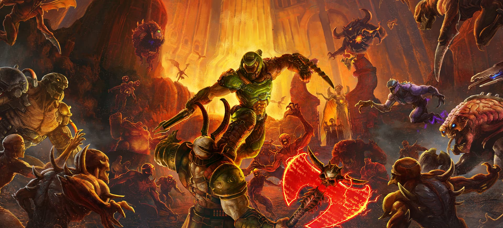 Capa de DOOM Eternal
