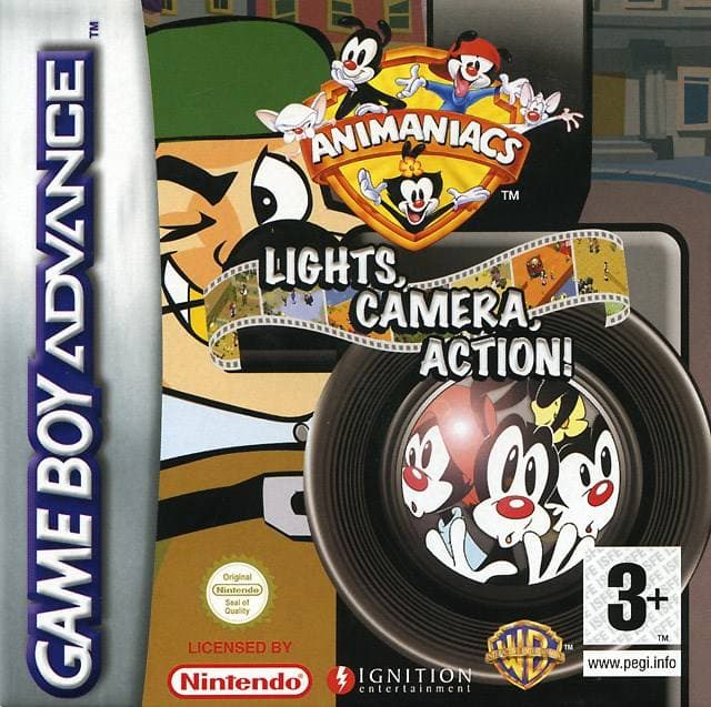 Capa de Animaniacs: Lights, Camera, Action!